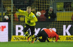 Polskie show w Dortmundzie. Gole "Lewego" i Błaszczykowskiego. WIDEO