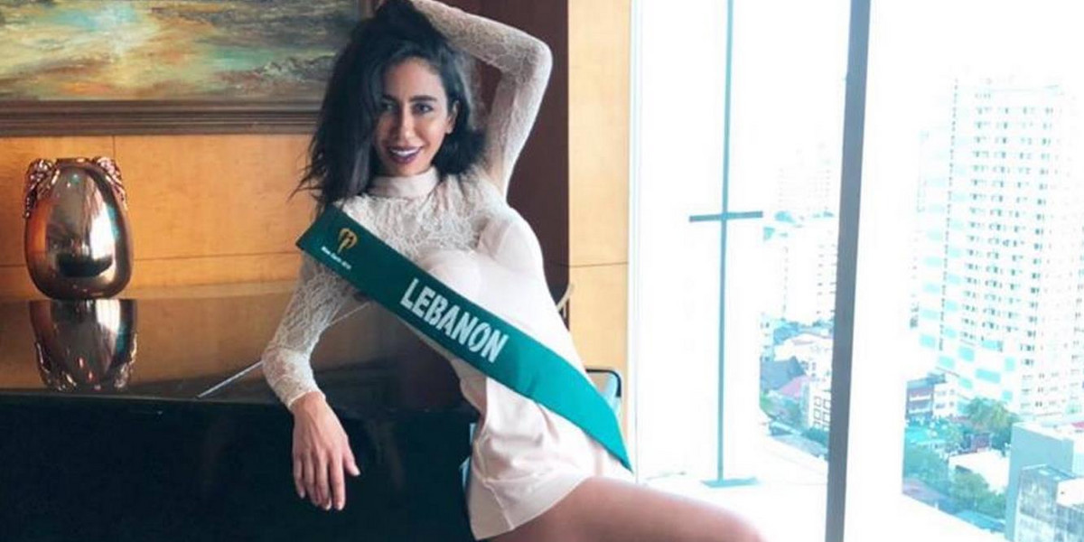 Miss Earth Libanu straciła tytuł. Przez zdjęcie z Miss Earth Izraela
