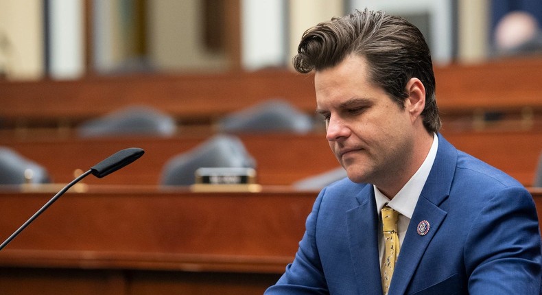 Florida Congressman Matt Gaetz
