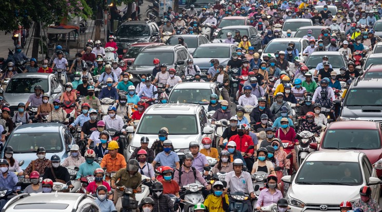 Hanoi 33 nap karantén után / Fotó: GettyImages