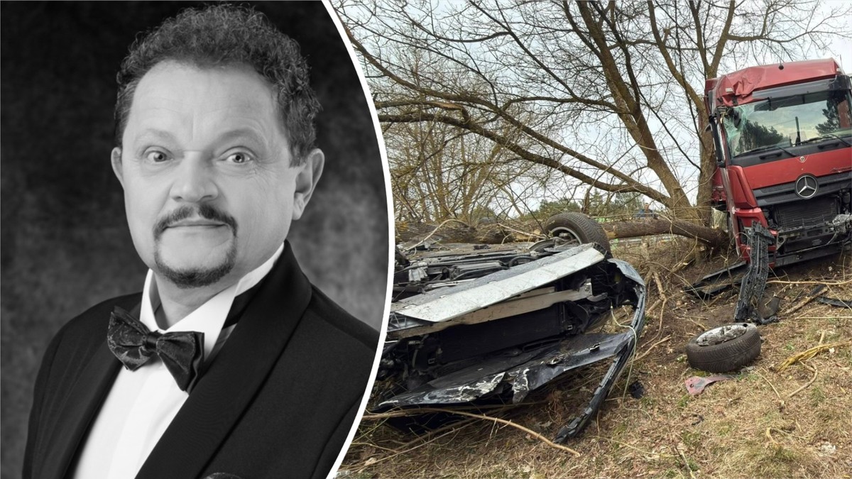 Janusz Ratajczak ginie w tragicznym wypadku pod Bydgoszczą. Auto spadło z pięciometrowej skarpy