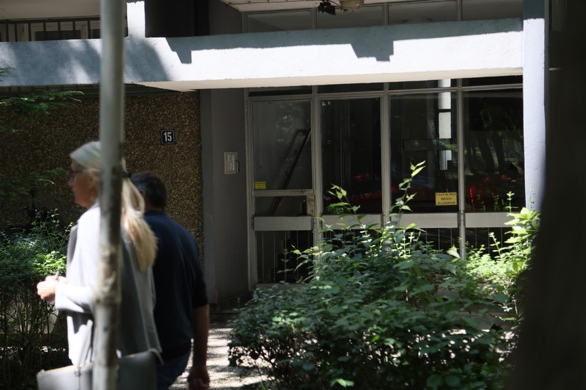 Zgrada u kojoj su pronađeni supružnici 