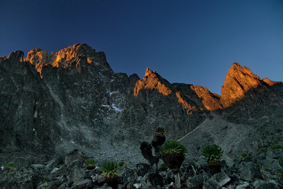 Mount Kenya - wspinaczka na równiku