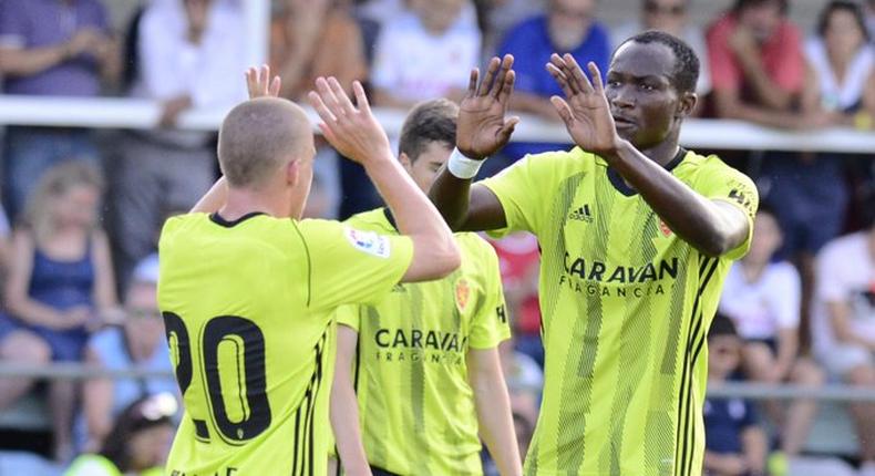 Raphael Dwamena climbs off bench to hit FIVE goals