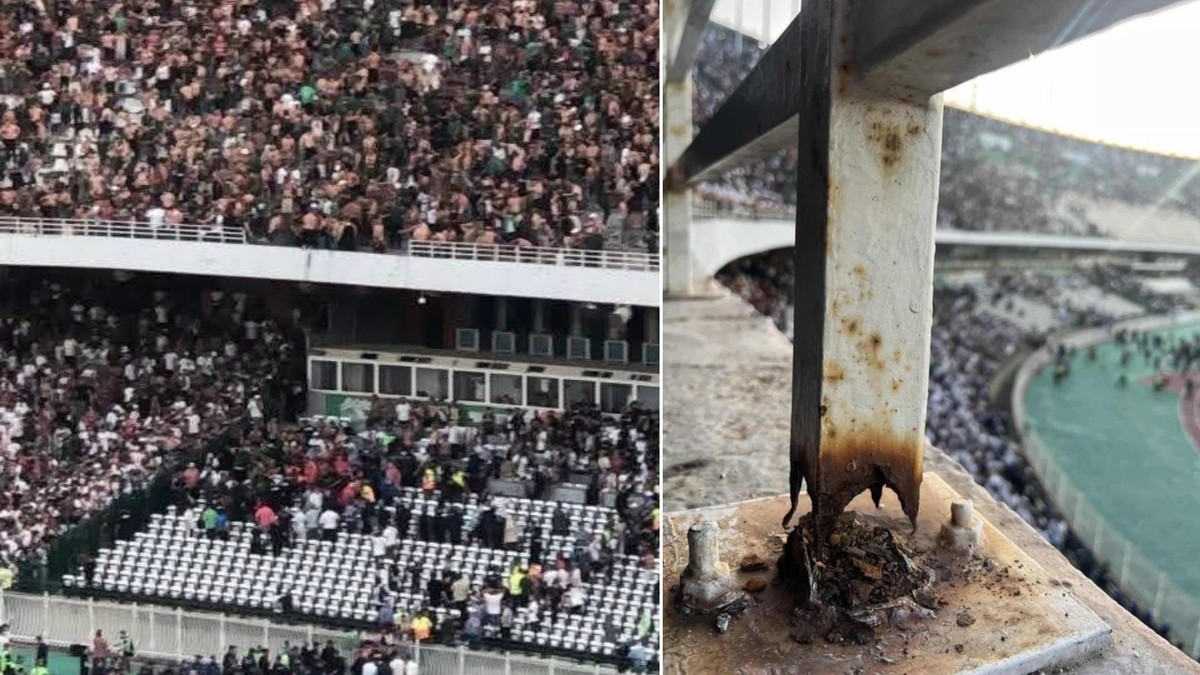 Dramatyczne sceny na stadionie. Kibic nie żyje, są ranni