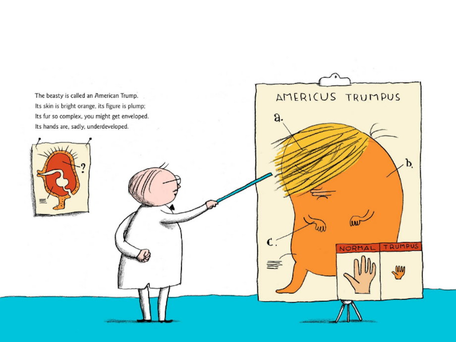 An excerpt from Black's "A Child's First Book of Trump."