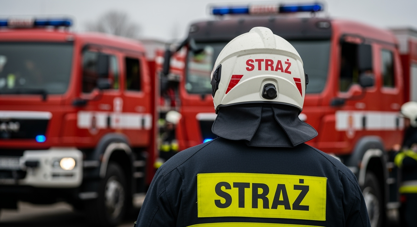 Zima sparaliżowała Polskę: 250 interwencji straży, 11 województw z ostrzeżeniami