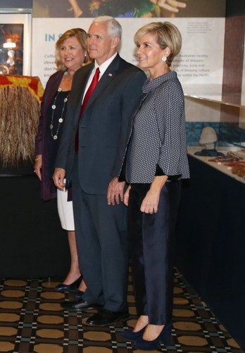 Julie Bishop i Mike Pence