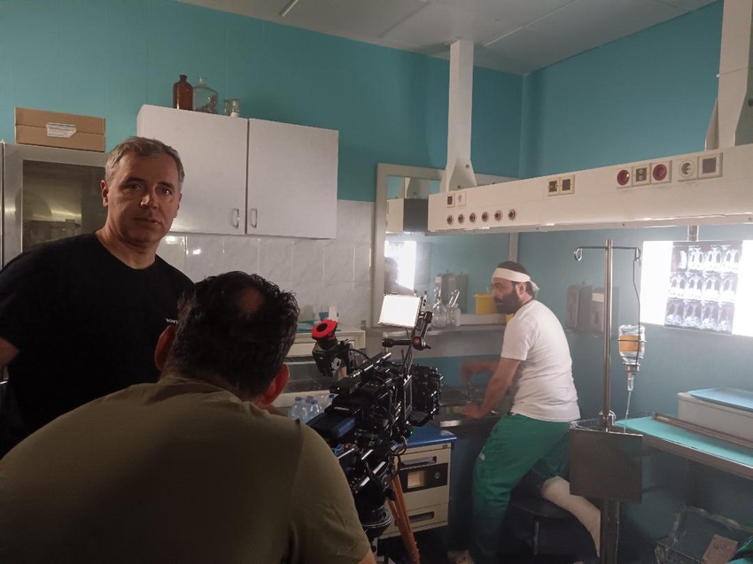 Na setu serije i filma "Linija"