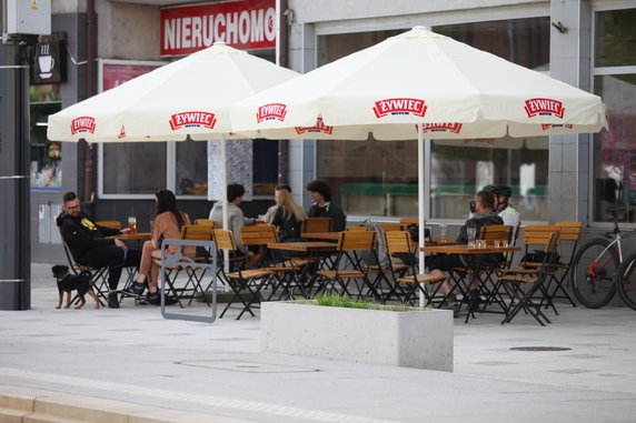 Otwarte ogródki gastronomiczne w centrum Gorzowa