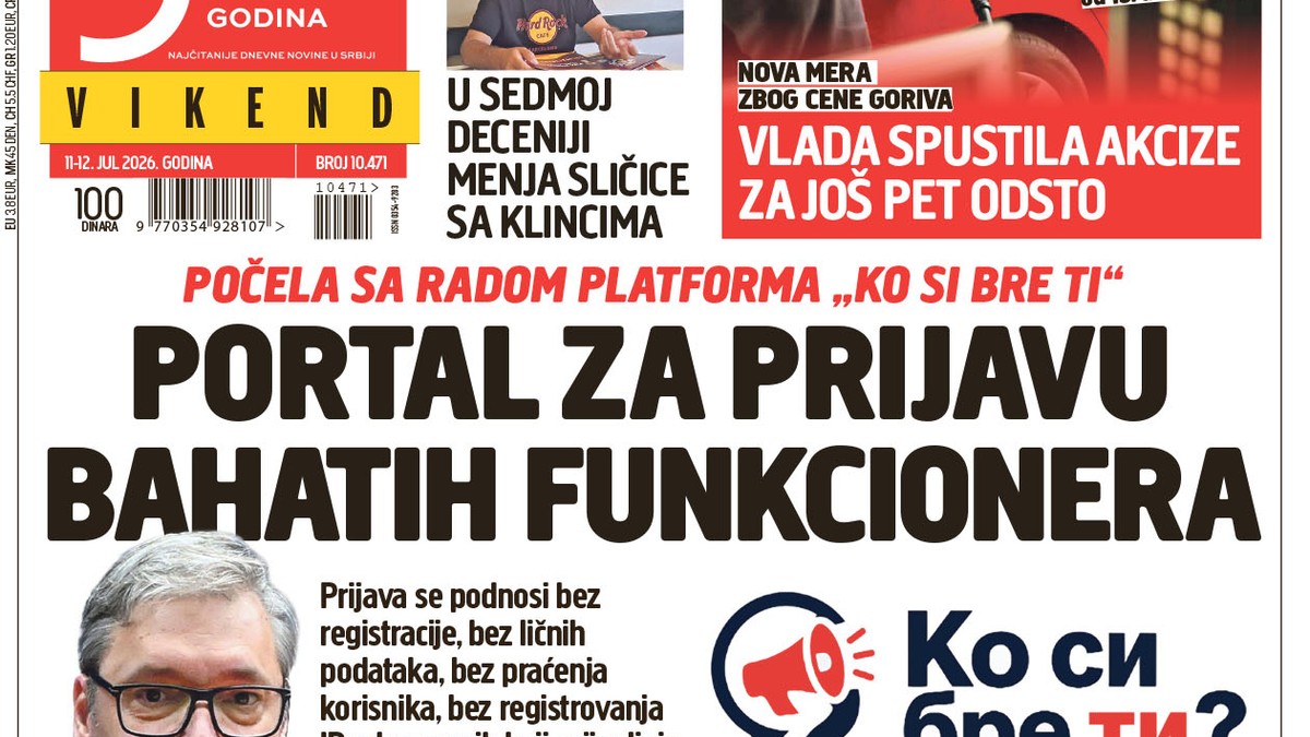 Naslovna Blic
