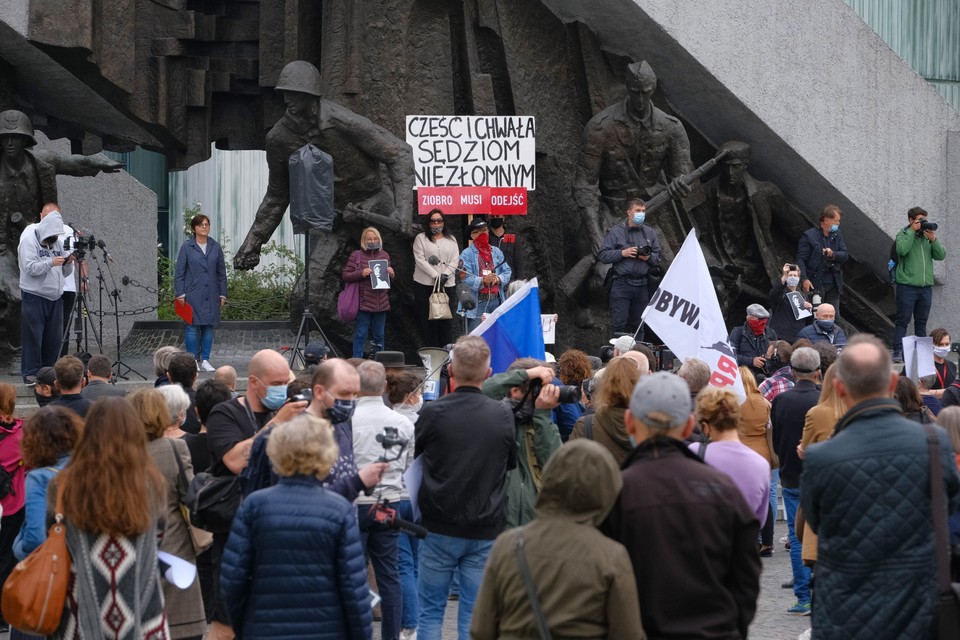 Manifestacja w Warszawie