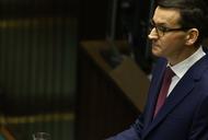 Mateusz Morawiecki wygłasza expose