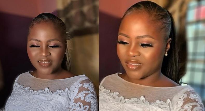 Church makes bride clean make-up because it’s not allowed; here’s her real face