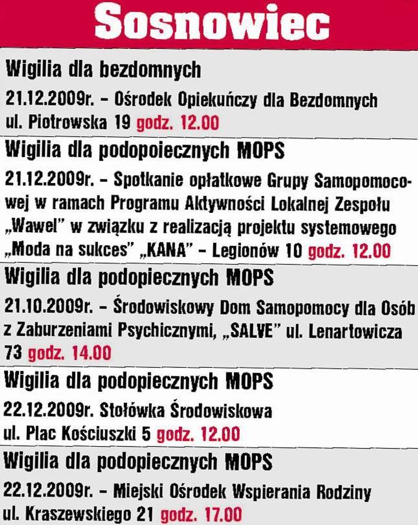 Przyjdź na Wigilię