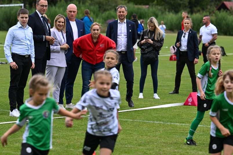 Pierwsze oficjalne wystąpienie Marty Nawrockiej. Zobacz, jak wypadła żona prezydenta RP