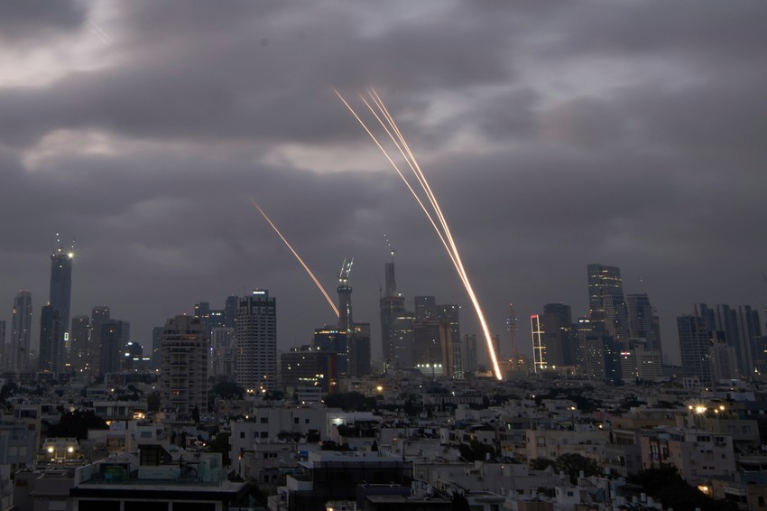 Izraelski PVO "Gvozdena kupola" u Tel Avivu
