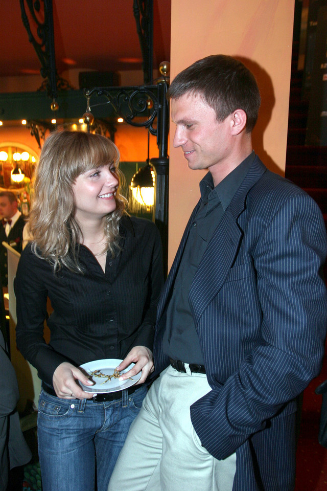 Małgorzata Socha z mężem Krzysztofem Wiśniewskim / fot. AKPA