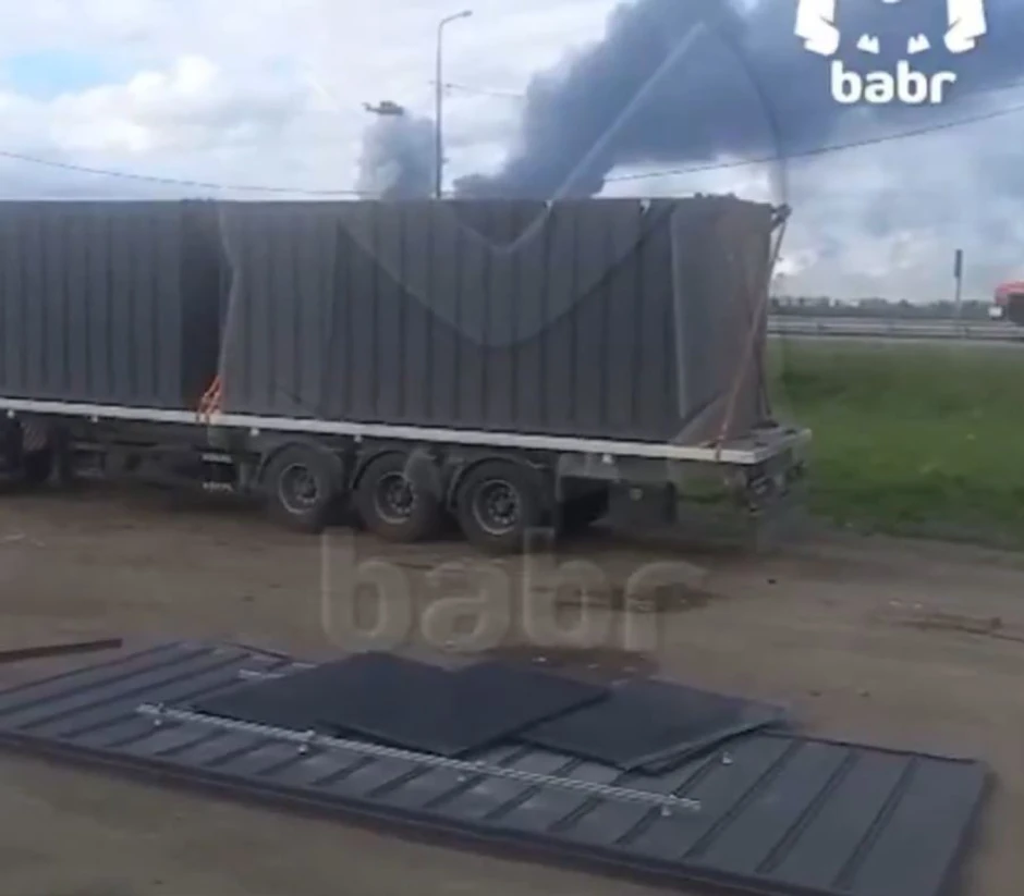 Kamion iz koga su izašli dronovi