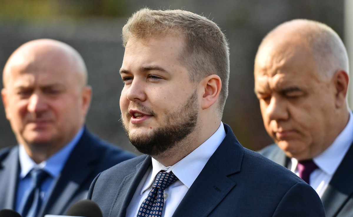 Przewodniczący Forum Młodych PiS Michał Moskal