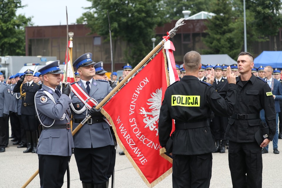 LEGIONOWO CENTRALNE OBCHODY ŚWIĘTA POLICJI PREZYDENT (ślubowanie)