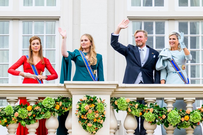 Holandska kraljevska porodica na okupu 