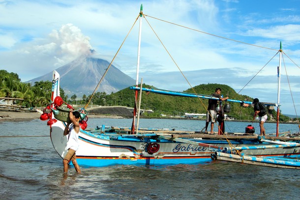 Mount Mayon Volcano Erupts In Philippines