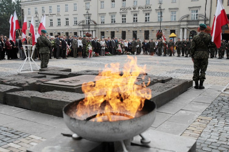 Uroczystosci z okazji obchodow 74. rocznicy wybuchu II wojny