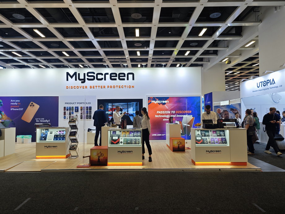 Polskę w Berlinie reprezentowała m.in. firma MyScreen