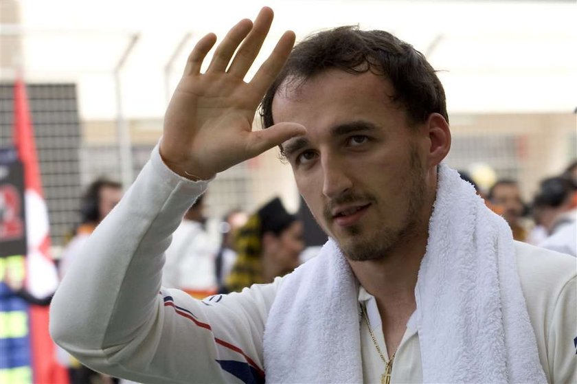 Kubica zadowolony  z 10. miejsca