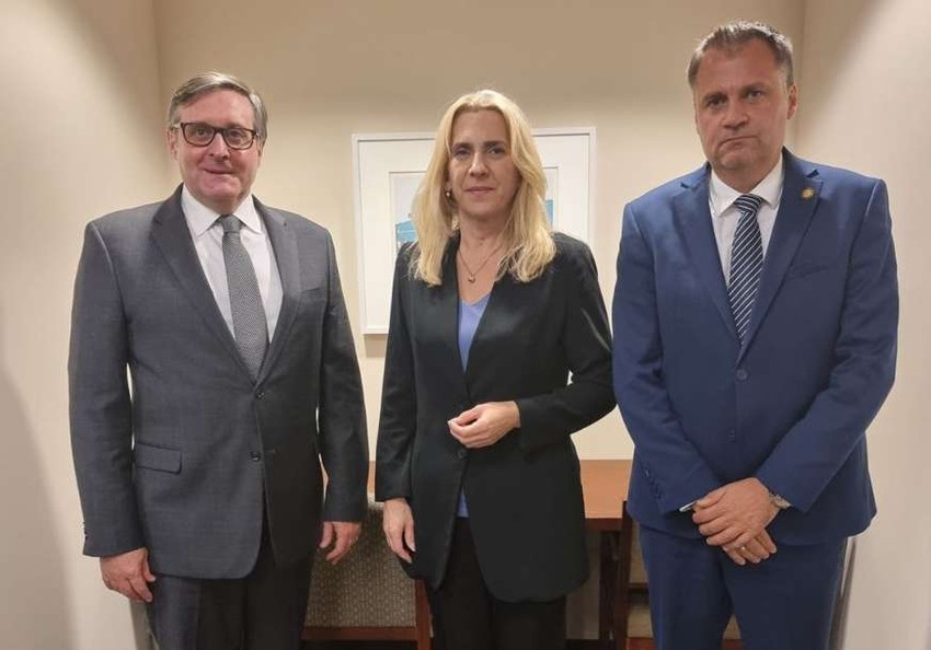 Željka Cvijanović i Metju Palmer