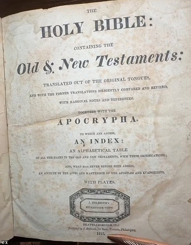 Biblija iz 1818.