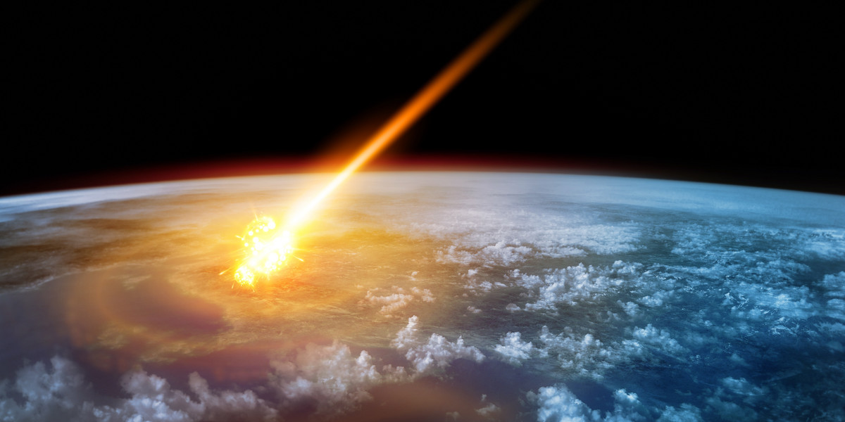 Meteoryt spadł do morza u wybrzeży Gran Canarii.