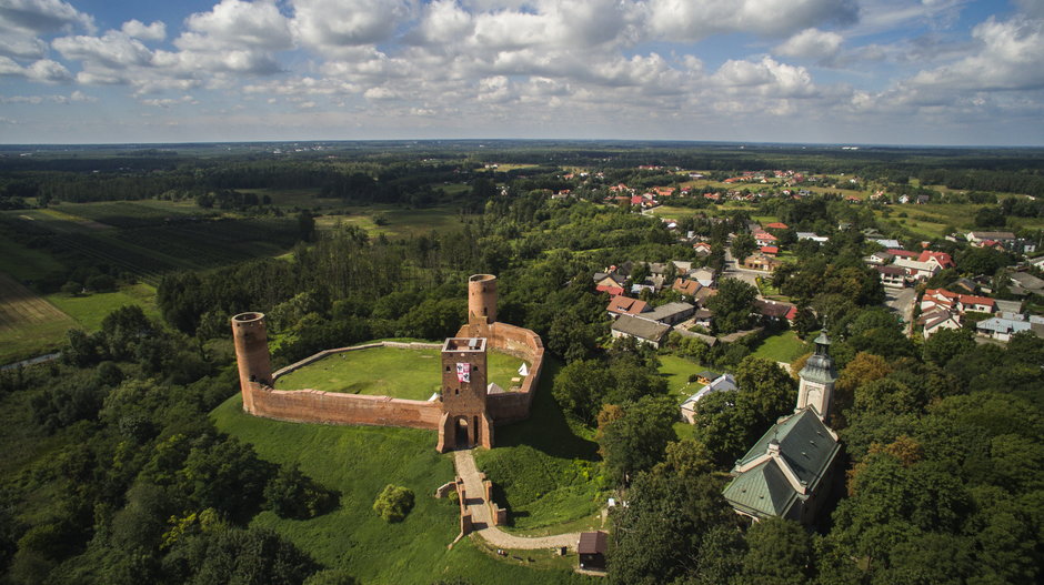 Zamek książąt mazowieckich w Czersku