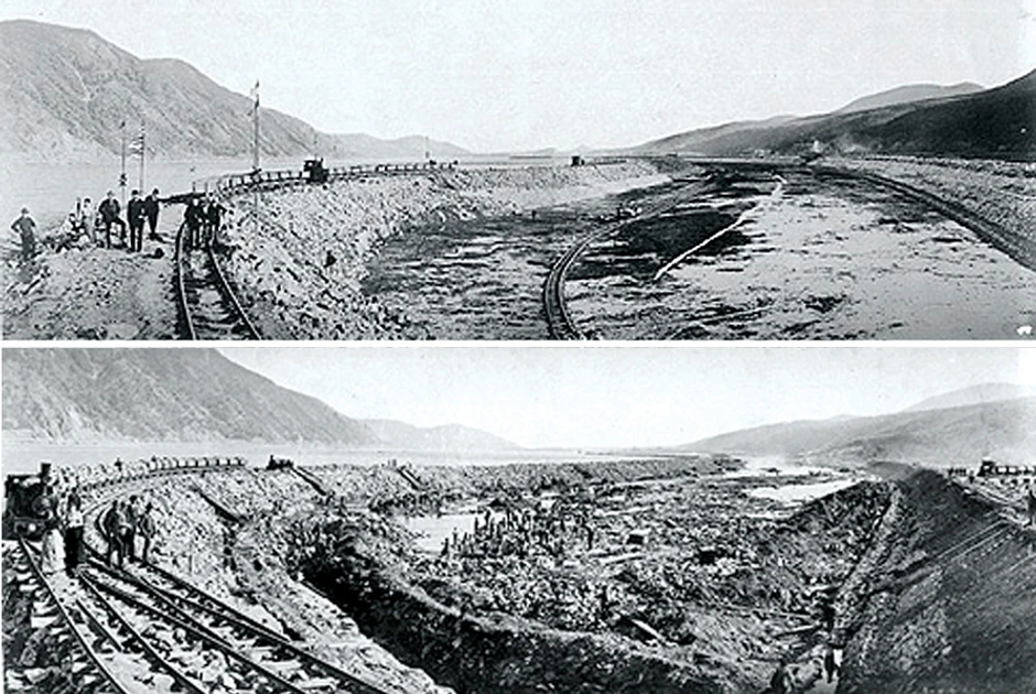 Sipski kanal u izgradnji