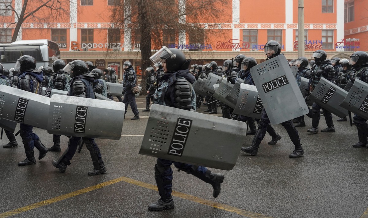 Protesty w Kazachstanie
