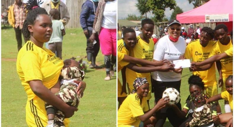 Carol Radull comes to the help of mother whose photo went viral for breastfeeding during Half-Time