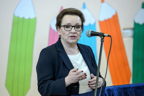 Minister edukacji narodowej Anna Zalewska