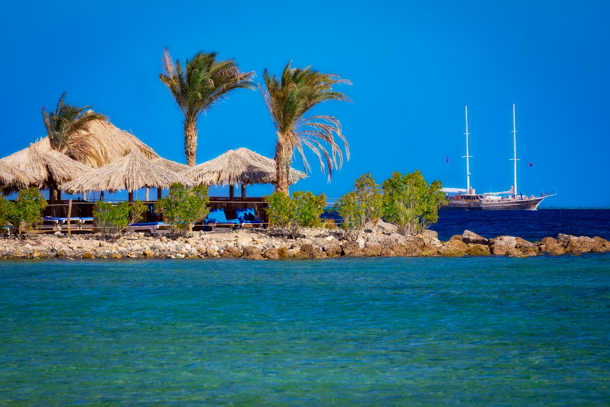 Egyptská Hurghada patrí medzi obľúbené dovolenkové destinácie. (ilustračné foto)