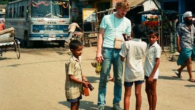 Przejście graniczne Indie, Nepal 1987 r.