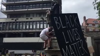 Ezért döntötték le az egykori rabszolgatartó szobrát a rasszizmus ellen tüntetők