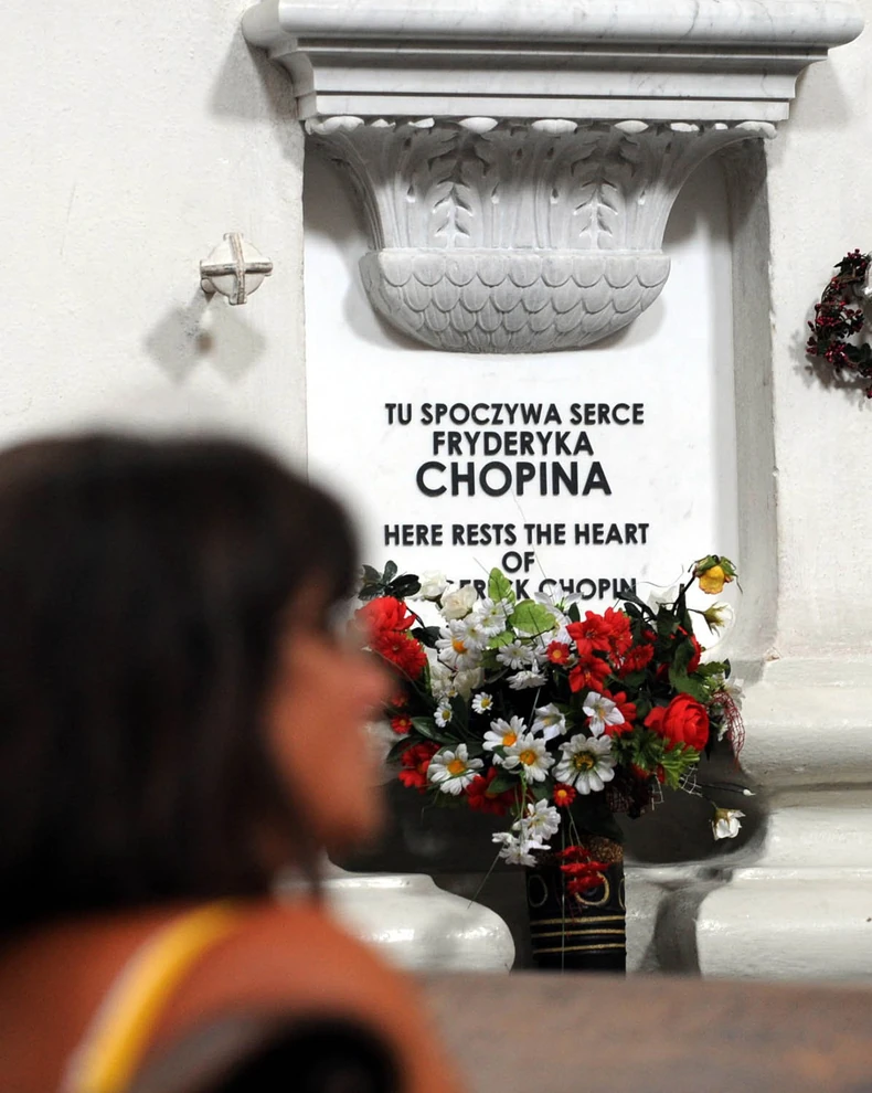 "Ovde počiva srce Frederika Šopena"