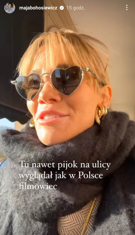 Maja Bohosiewicz o bezdomnej osobie