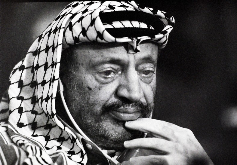 Jassir Arafat. 1993 r.