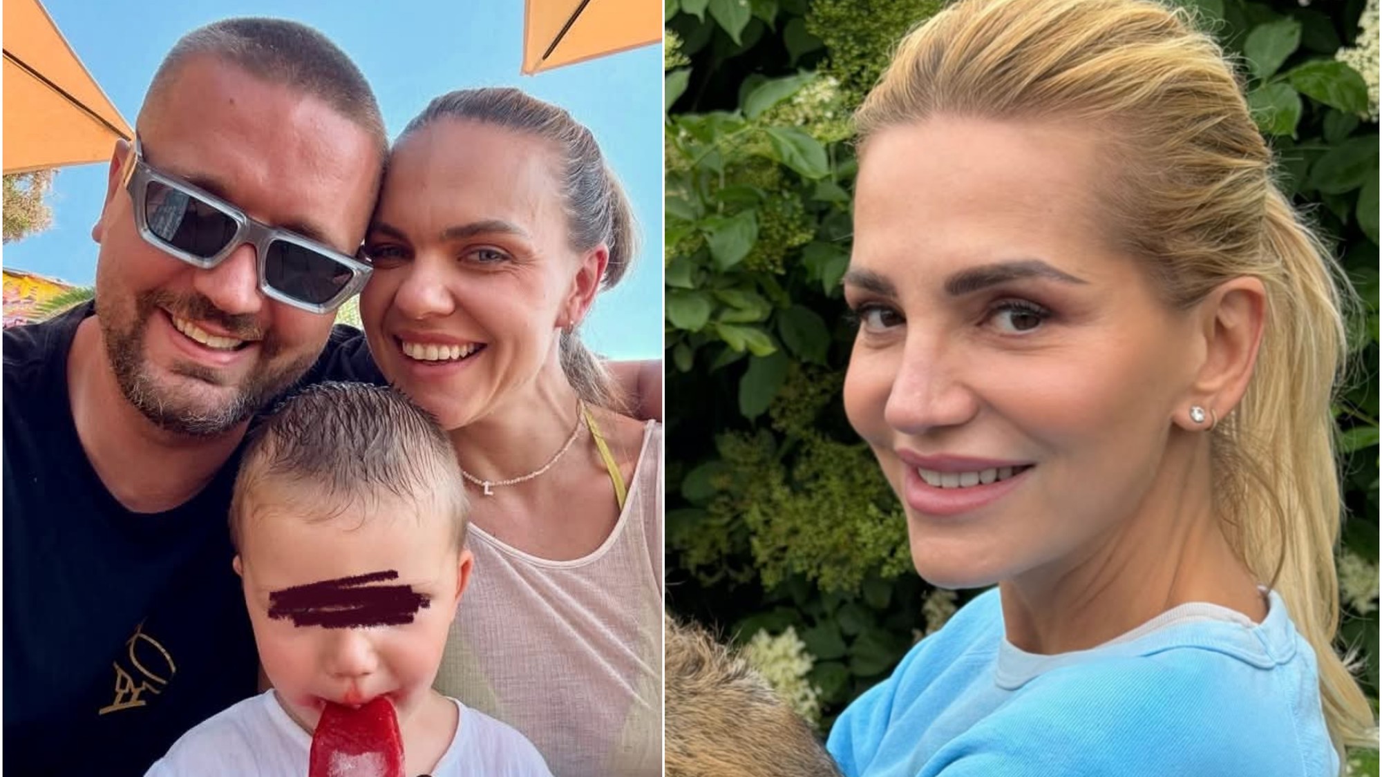 Zosnulý moderátor Osťo s rodinou a speváčka Dara Rolins