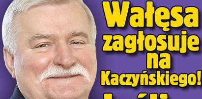 Wałęsa zagłosuje na Kaczyńskiego! Jeśli...