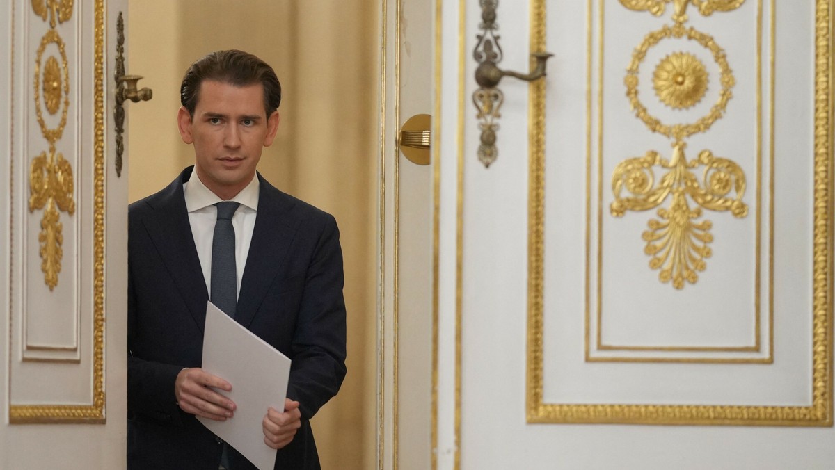 Kanclerz Austrii Sebastian Kurz ustępuje ze stanowiska. W tle sprawa korupcyjna