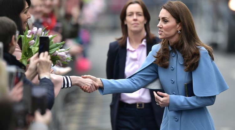 Emma Probert Katalin hercegné minden lépését kísérni Fotó: Getty Images