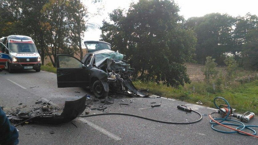 Tragiczny wypadek pod Mrągowem. Zginęły 3 osoby