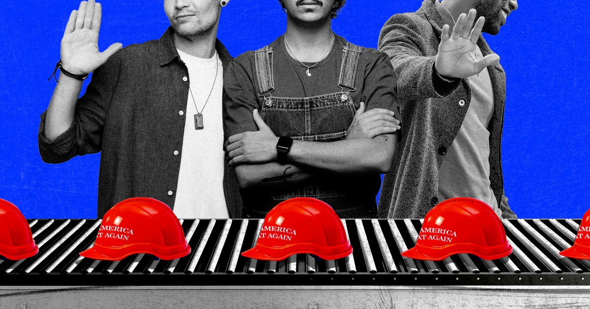 Trump chce przywrócić "męskość" na rynek pracy. Amerykanie niezainteresowani